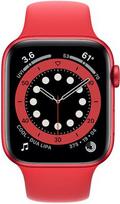 Apple Watch 6 GPS 44mm Red Aluminium Case with Red Sport Band