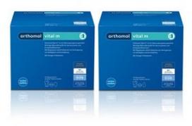 2 vnt. Orthomol Vital m  vyrams (30 dienos dozių)