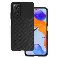 Tel Protect Carbon Elite Dėklas Xiaomi Redmi Note 11 Pro/Note 11 Pro 5G - Juodas (Black)