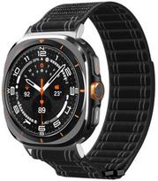 galaxy watch ultra 2 - Spigen WBF0 dirželis Samsung Galaxy Watch Ultra 47mm Juodas (Black) - 1 nuotrauka