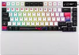 asus zaidimui - ASUS ROG Azoth X, Klaviatūra Žaidimams, Balta (White) - 1 nuotrauka