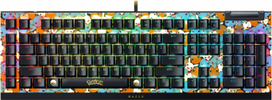 razer blackwidow x chroma - Razer BlackWidow V4 X Mechaninė Klaviatūra Žaidimams Laidinė (Wired) US Pokémon Leidimas Žalias (Green) Mechaniniai Jungikliai (Clicky) - 1 nuotrauka