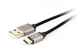 photo paper colorway - Cablexpert USB 2.0 to USB-C CCB-mUSB2B-AMCM-6 Black - 2 nuotrauka