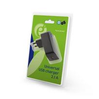 dc pakrovejas - Gembird Universal Charger 2.1A EG-UC2A-02 White - 5 nuotrauka