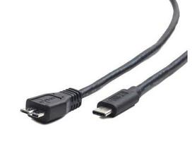 usb c micro usb laidas - Gembird Cable USB / USB-micro Black 1 m - 1 nuotrauka