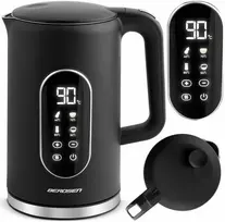 virdulys 1.7l - Berdsen BD-712 1.7L Juodas-Sidabrinis (Black-Silver) - 1 nuotrauka