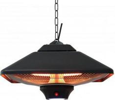 infraraudonuju spinduliu sildytuvai - TunaBone TB2088-01 Elektrinis lubinis infraraudonųjų spindulių terasos šildytuvas 2000W Juodas (Black) - 1 nuotrauka