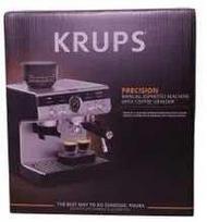 espresso machin - Krups Precision XP801T Juodas/Sidabrinis (Black/Silver) - 1 nuotrauka