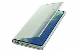 samsung galaxy note 20 - Samsung Clear View Book Cover For Samsung Galaxy Note 20 Green - 2 nuotrauka