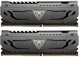 2x8gb ram ddr4 3600mhz - Patriot Viper Steel Grey 2x8GB DDR4 3600MHz DIMM PVS416G360C8K - 1 nuotrauka