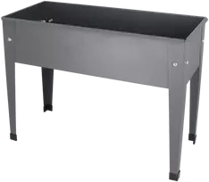 Pakelta metalinė lysvė 4IQ S, 62 x 29 x 45 cm, antracito (Anthracite)