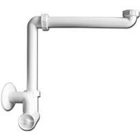 Sifonas praustuvui H&L HL137/30, balta (White)