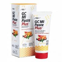 GC Mi Paste Plus Recaldent dantų pasta su fluoru, įvairių vaisių skonio, 35 ml