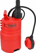 drenazines vandens siurblys - AW-Tools AW85000 nešvaraus vandens siurblys su plūde 400 W - 1 nuotrauka