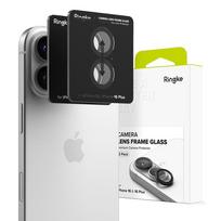 apsaugines pleveles iphone 16 - Ringke Camera Frame Protector 2-pack for iPhone 16 / 16 Plus - Black - 1 nuotrauka