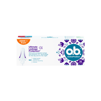 o b tamponai - O.B. higieniniai tamponai Pro Comfort Extra Protect Super N16 - 1 nuotrauka