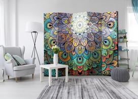 Fototapetas Artgeist Colourful Stained Glass II Paravent1301, 172 cm x 225 cm