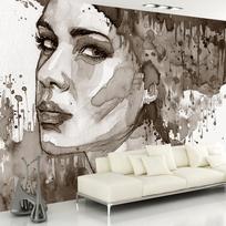 Fototapetas Artgeist Black Lady XLFT343SAM, 175 cm x 245 cm