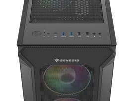pc argb - Genesis Irid 505 ARGB Black (Juodas) - 10 nuotrauka