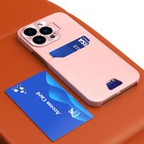 samsung stovas - Leather Stand Case for Samsung Galaxy S23+ card wallet cover with stand pink - 1 nuotrauka