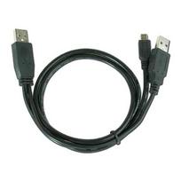 usb extension - Gembird Dual USB - Micro USB Extension Cable 0.9m - 4 nuotrauka