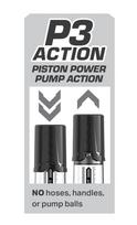 penius pump - Pump Worx Max Boost Black penio pompa - 2 nuotrauka