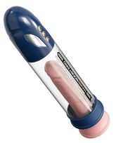 vagina - Pump Worx Max Pro Flow Blue penio pompa - 2 nuotrauka