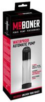 Penio pompa Mister Boner Waterproof, juoda/skaidri