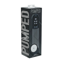 silicone vagina - Penio pompa Pumped Engage, Gun Metal - 5 nuotrauka