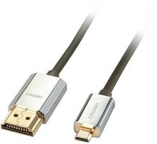 Lindy HDMI/micro HDMI - 4.5m - HDMI Type A (Standard) - HDMI Type D (Micro) - Juodas