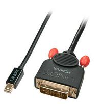 Lindy Mini-DisplayPort an DVI-D Kabelis juodas 1m