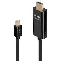 Lindy Mini-DisplayPort an HDMI Kabelis 4K60Hz Aktiv 0.5m