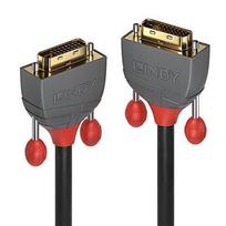 Lindy DVI-D Dual Link Kabelis Anthra Line 7.50m