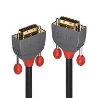 Lindy DVI-D Dual Link Kabelis Anthra Line 3m