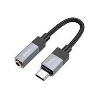 usb c 3.5mm - Hoco UPA32C USB-C į 3.5mm Audio Adapteris Juodas (Black) - 1 nuotrauka