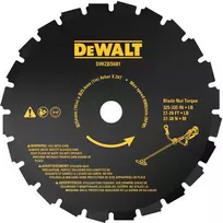 Peilis DEWALT pjovimo diskas 24z krūmapjovei 54V