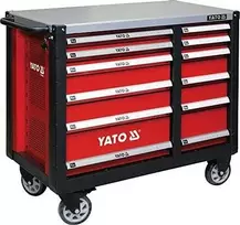 yato irankiu vezimelis - YATO Įrankių vežimėlis 12 stalčių YT-09003 - 1 nuotrauka