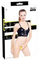 moto apranga - Black Level Vinyl Top buckle xl Seksuali lateksinė apranga - 1 nuotrauka