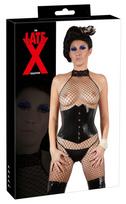 seksuali apranga - Late X Latex Waist Cincher black 2XL Seksuali lateksinė apranga - 1 nuotrauka