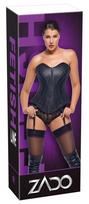 moto apranga odin - Zado Leather Corset xl Seksuali lateksinė apranga - 1 nuotrauka