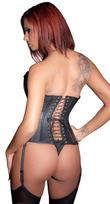 seksualus apatiniai odiniai - Zado Leather Corset 2XL Seksuali lateksinė apranga - 6 nuotrauka