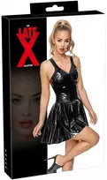 latekso apranga - Late X Latex Mini Dress 2XL Seksuali lateksinė apranga - 1 nuotrauka
