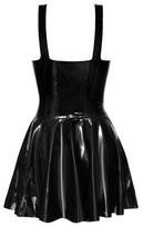 latekso apranga - Late X Latex Mini Dress 2XL Seksuali lateksinė apranga - 2 nuotrauka