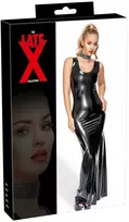 Late X Latex Dress long 2XL Seksuali suknelė