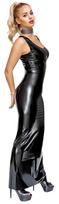 black evening - Late X Latex Dress long 2XL Seksuali suknelė - 4 nuotrauka