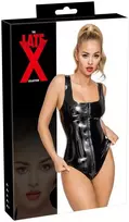 Late X Latex Body Zipper L Seksuali lateksinė apranga