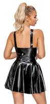 latekso apranga - Late X Latex Mini Dress S Seksuali lateksinė apranga - 4 nuotrauka