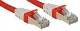 Lindy Cat.6 (A) SSTP / S/FTP PIMF Premium 7.5m - 7.5 m - RJ-45 - RJ-45 - Raudona