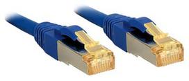 kabelis cat7 20m ftp - Lindy Patchkabel Cat6A S/FTP LSOH Cat7 Rohkabel blau 20m - 1 nuotrauka