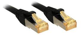 Lindy Patchkabel Cat6A S/FTP LSOH Cat7 Rohkabel schw. 7.50m